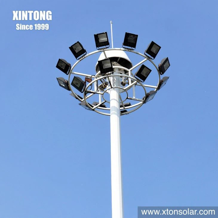 250W 20m High Mast LED Lighting Pole Price