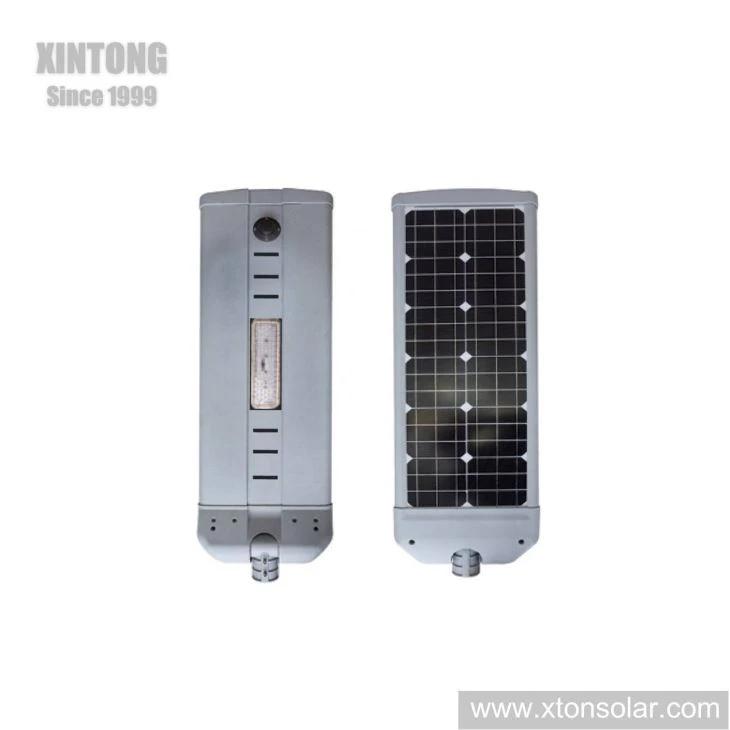50W Integrated LED Solar Street Lamp All In One