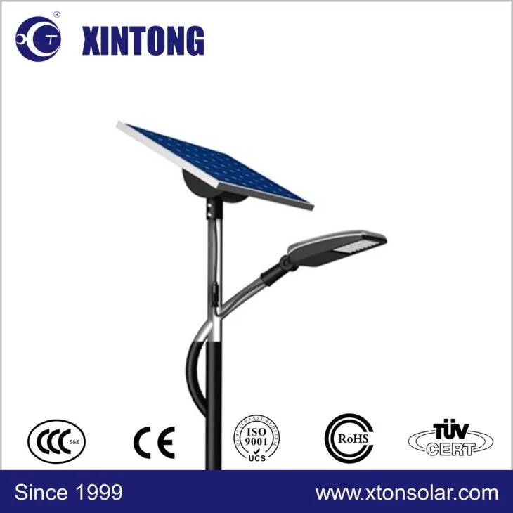 Zunanja LED sončna ulična razsvetljava, ki varčuje z energijo